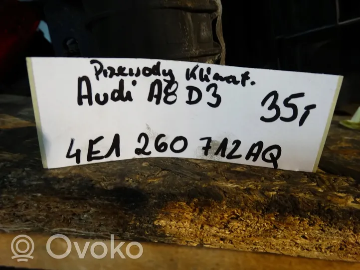 Audi A8 S8 D3 4E Tubo flessibile aria condizionata (A/C) 