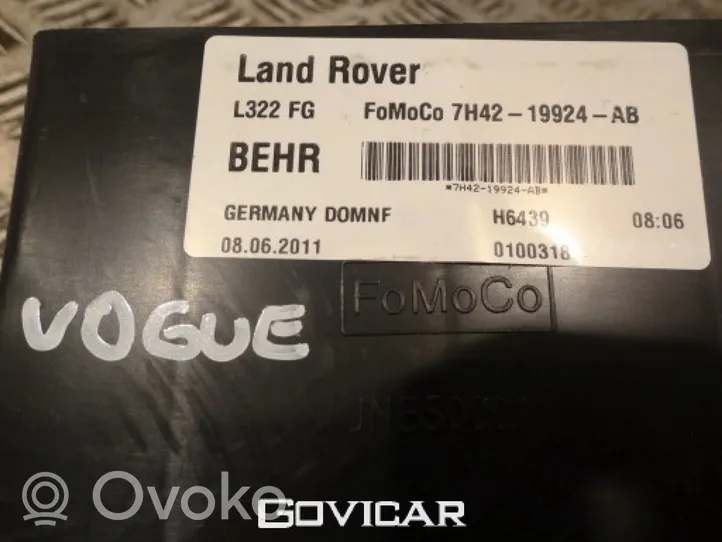 Land Rover Range Rover L322 Nagrzewnica dmuchawy 