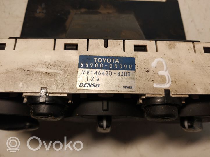 Toyota Avensis T220 Unité de contrôle climatique 5590005090