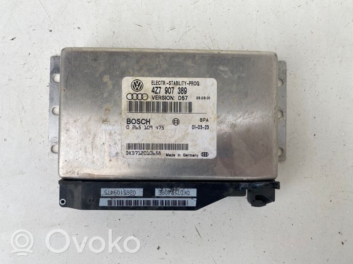 Audi A6 Allroad C5 Module de frein de stationnement 4Z7907389