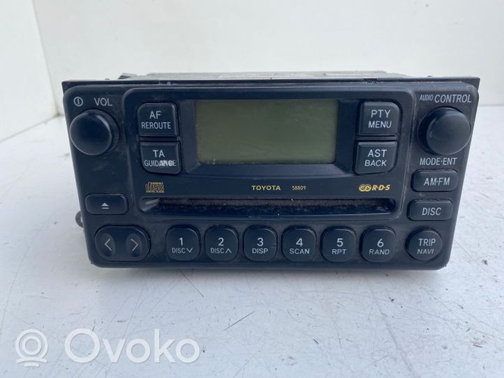 Toyota Previa (XR30, XR40) II Radio/CD/DVD/GPS-pääyksikkö 8612028470