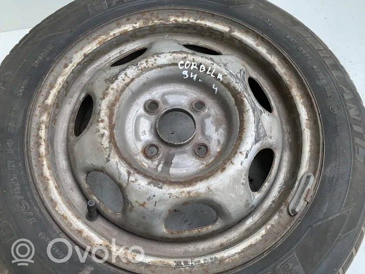 Toyota Corolla E100 Cerchione in acciaio R14 17565R14