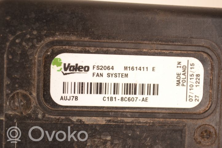 Ford Fiesta Osłona wentylatora chłodnicy C1B18C607AE