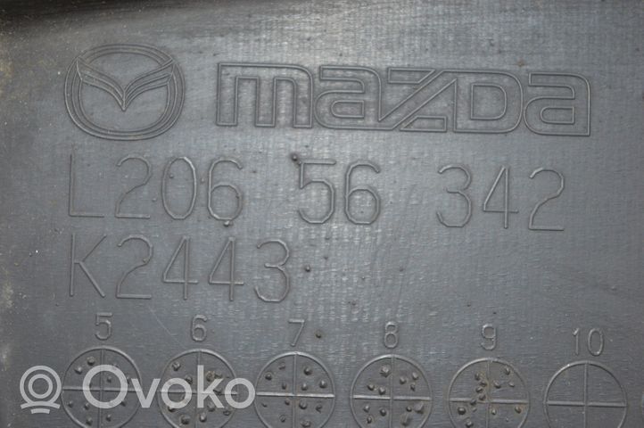 Mazda CX-7 Plaque de protection de réservoir de carburant L20656342