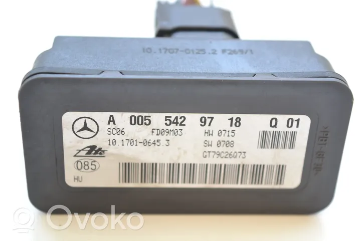 Mercedes-Benz CLC CL203 Sensore di accelerazione A0055429718