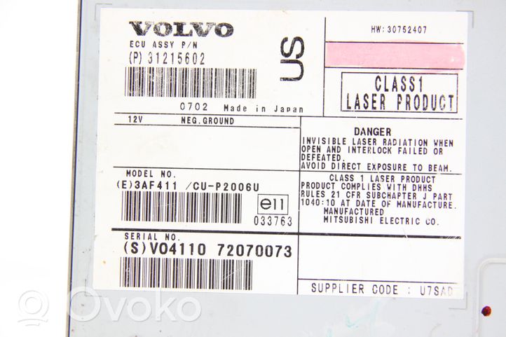 Volvo XC90 Moduł / Sterownik GPS 31215602