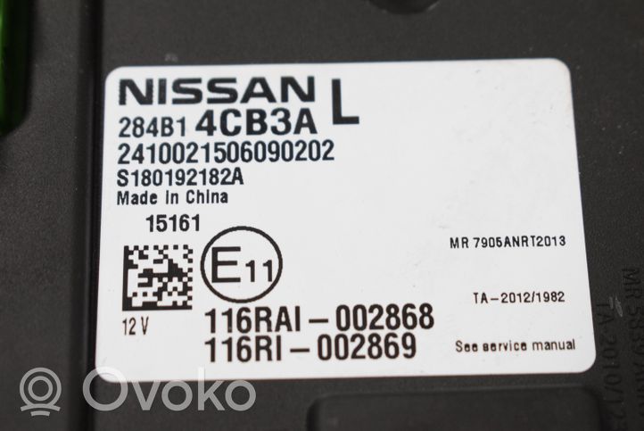 Nissan X-Trail T32 Central body control module 116RAI002868