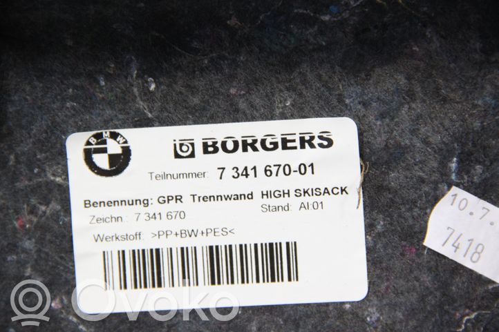 9128473 BMW Z4 E89 Verkleidung Abdeckung Heckklappe Kofferraumdeckel