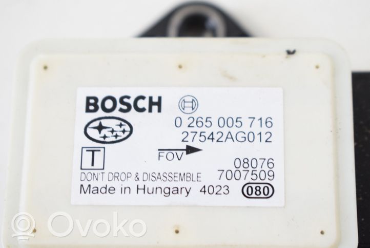 Subaru Outback Sensore di accelerazione 0265005716