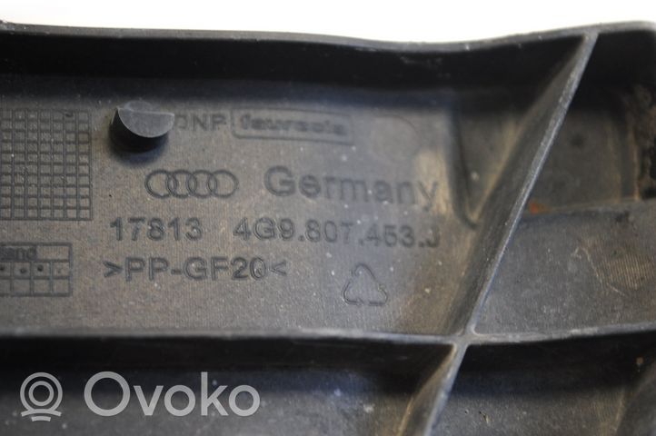 Audi A6 Allroad C6 Staffa angolare del supporto di montaggio del paraurti 4G9807453J