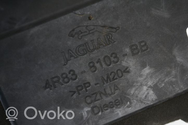 Jaguar S-Type Canal de guidage d'air du refroidisseur 4R838103BB