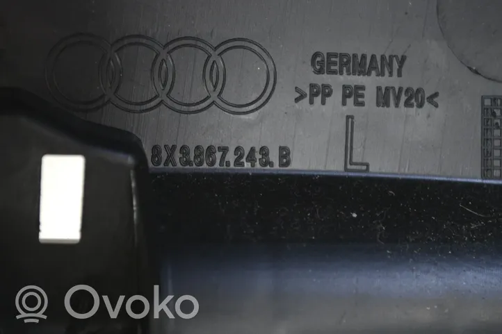 Audi A1 Rivestimento montante (B) (fondo) 8X3867243B