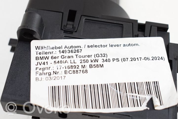 BMW 6 G32 Gran Turismo Schalthebel Schaltknauf 61316843838