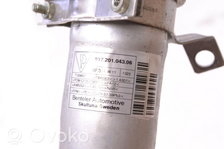 Porsche 997 Tubo e bocchettone per riempimento serbatoio del carburante 99720104306