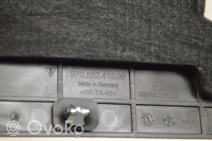 Porsche Panamera (970) Garniture panneau inférieur de tableau de bord 97055241300