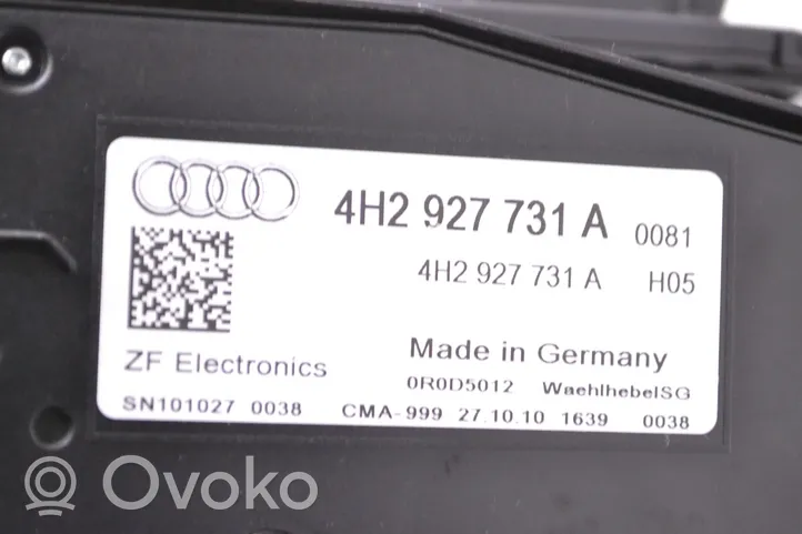 Audi A8 S8 D4 4H Vaihteenvalitsin 4H2713041E