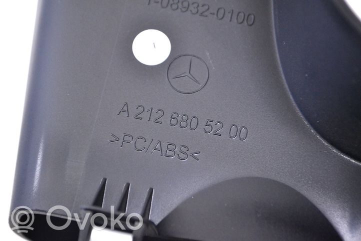 Mercedes-Benz E W212 Prietaisų skydelio apdaila A2126805200