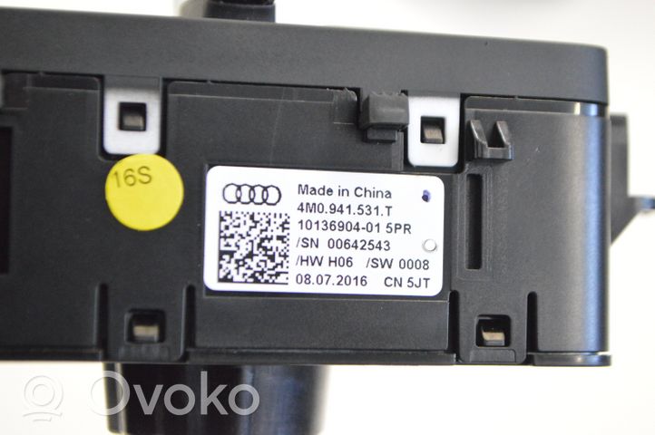 Audi A4 S4 B9 Przełącznik świateł 4M0941531T