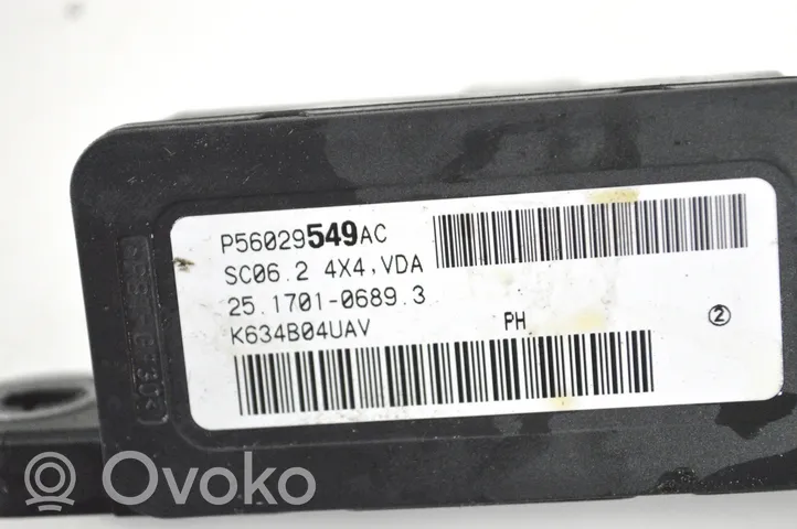 Chrysler 300C Elektriskais gāzes pedālis / sensors P56029549AC