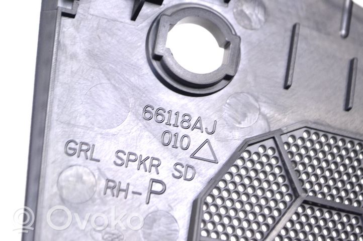 Subaru Legacy Maskownica centralnego głośnika deski rozdzielczej 66118AJ010