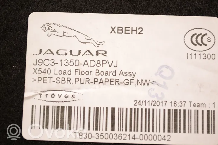 Jaguar E-Pace Tapis de coffre J9C31350AD8PVJ