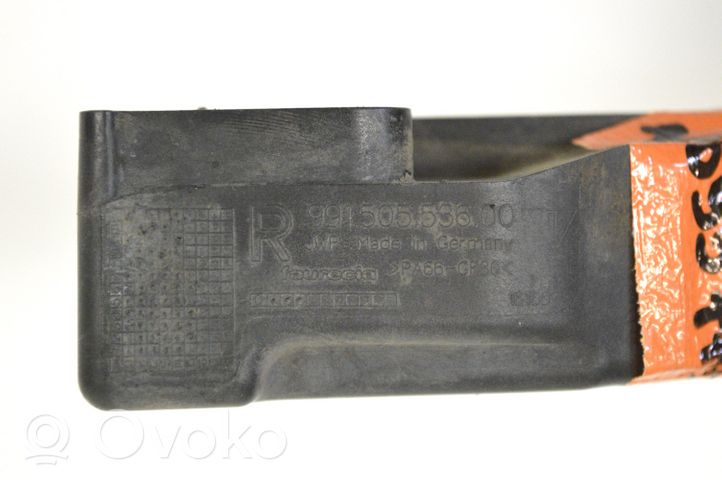 Porsche 911 991 Staffa di rinforzo montaggio del paraurti anteriore 99150553600