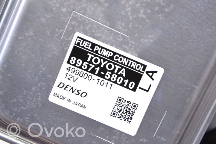 Lexus RX 450H Centralina/modulo pompa dell’impianto di iniezione 8957158010