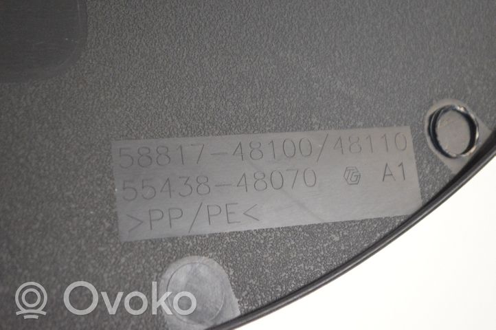 Lexus RX 450H Rivestimento laterale della consolle centrale posteriore 5881748100