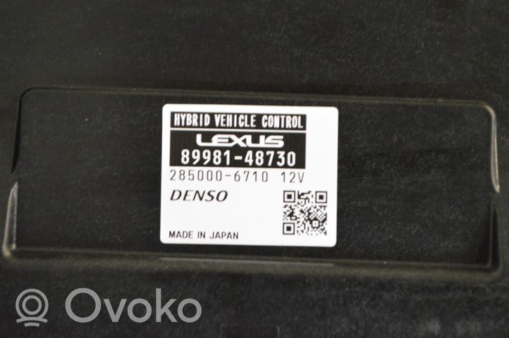 Lexus RX 450H Module de contrôle carrosserie centrale 8998148730