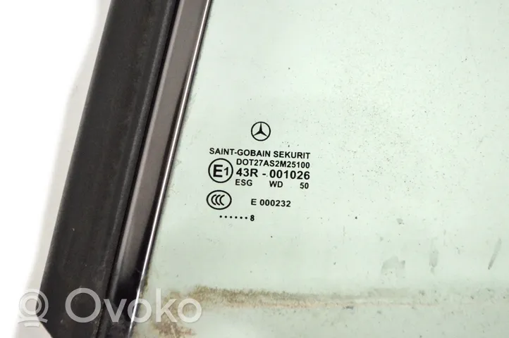 Mercedes-Benz CLK A209 C209 Vetro del finestrino della portiera posteriore 43R001026