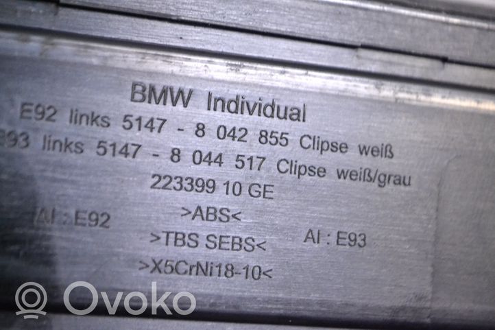 BMW 3 E92 E93 (B) pillar trim (top) 8042855