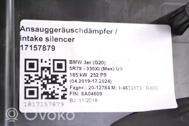 BMW 3 G20 G21 Débitmètre d'air massique 0281006597