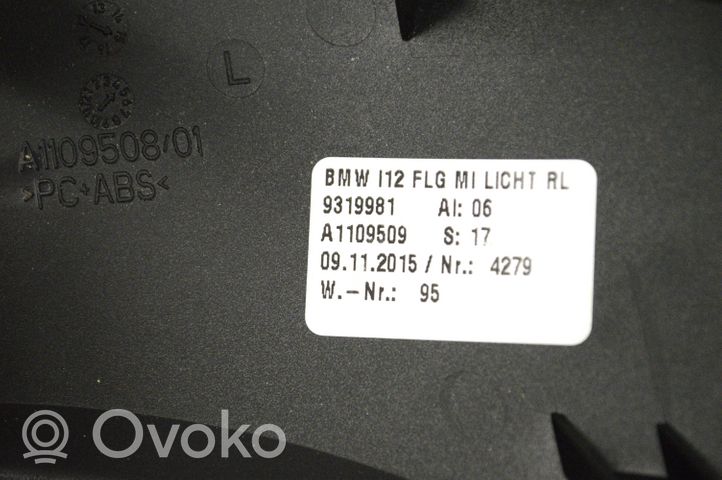 BMW i8 Dysze / Kratki nawiewu deski rozdzielczej 9319981