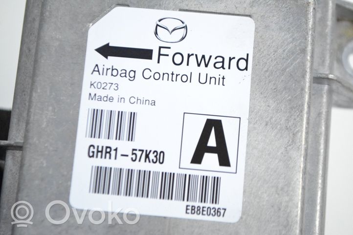 Mazda 6 Centralina/modulo airbag GHR157K30