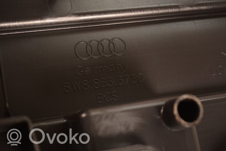 Audi A4 S4 B9 Element schowka koła zapasowego 8W8863373C