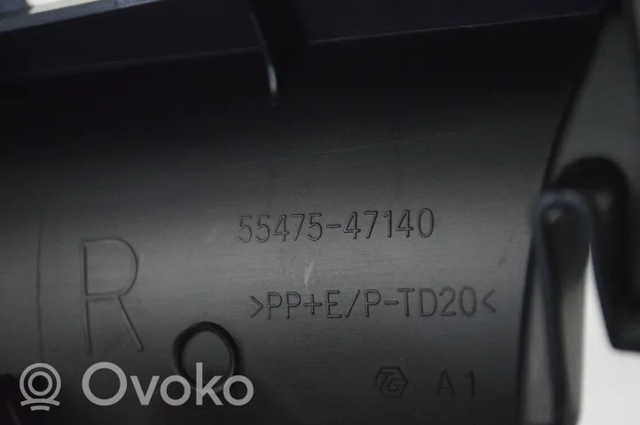 Toyota Prius (XW50) Boîte à gants garniture de tableau de bord 5547547140