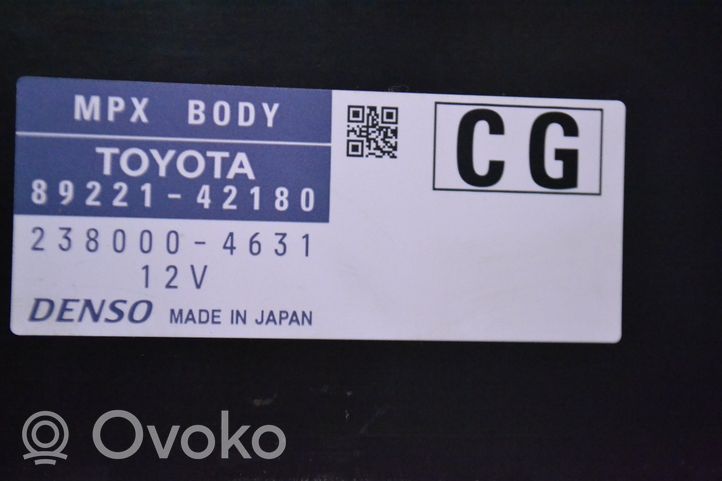 Toyota RAV 4 (XA40) Module de contrôle carrosserie centrale 2380004631