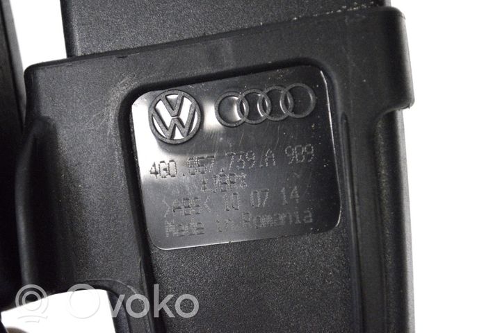 Audi A6 Allroad C6 Boucle de ceinture de sécurité arrière centrale 4G0857739A