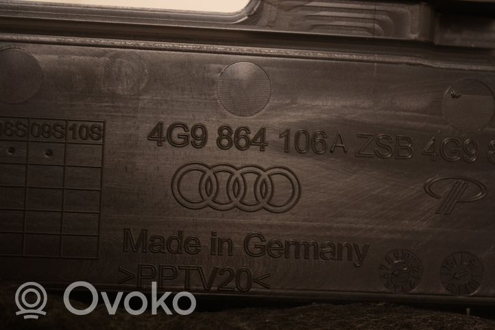 Audi A6 Allroad C6 Element schowka koła zapasowego 4G9864106