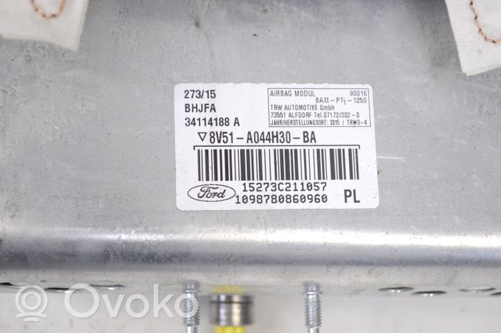 Ford Fiesta Poduszka powietrzna Airbag pasażera 8V51A044H30BA