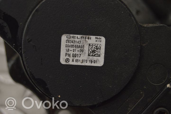 Mercedes-Benz A W176 Pompe d'injection de carburant à haute pression A6510701601