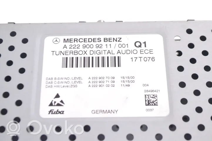 Mercedes-Benz CLS C218 X218 Moduł / Sterownik GPS A2229009211