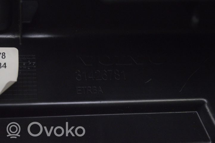 Volvo S90, V90 Keskikonsolin takasivuverhoilu 31426781