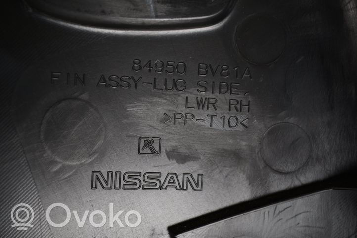 Nissan Juke I F15 Tavaratilan sivuverhoilu 84950BV81A