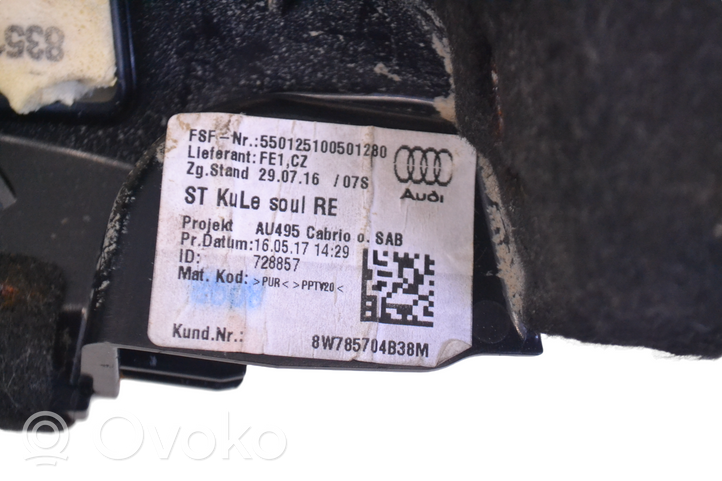 Audi A5 Osłona / Obudowa fotela przedniego pasażera 8W785704B