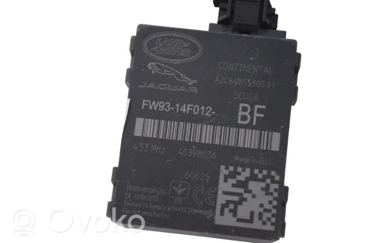 Land Rover Range Rover Evoque L538 Centralina della pressione pneumatico FW9314F012BF