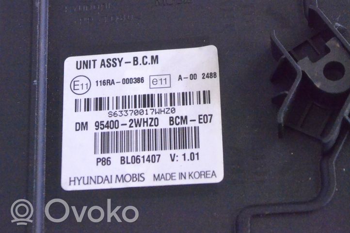 Hyundai Santa Fe Sterownik / Moduł komfortu 954002WHZ0