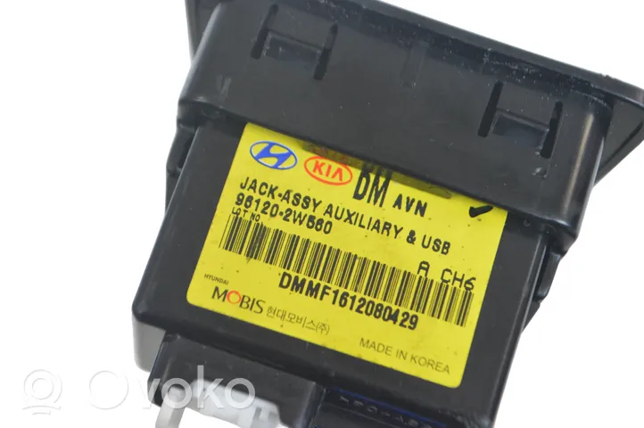 Hyundai Santa Fe Câble adaptateur AUX 961202W500