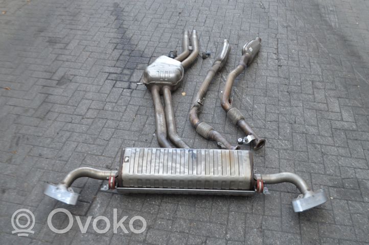 Volkswagen Touareg III Tłumik kompletny 4M0253350CF