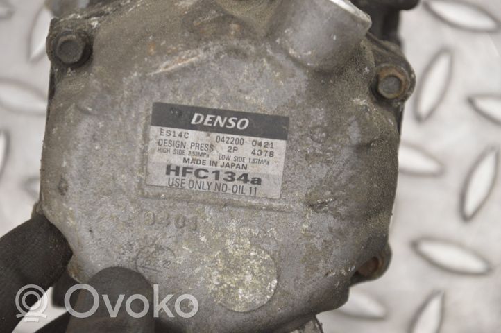 Toyota Prius (XW30) Compressore aria condizionata (A/C) (pompa) 0422000421